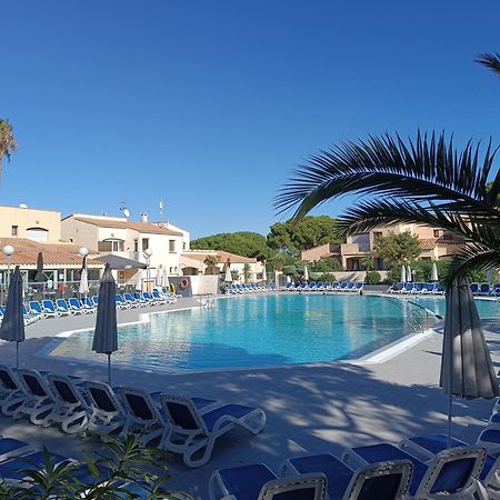 Studio Renove Dans Residence De Vacances Avec Grande Piscine Chauffee, Parking Et Terrasse Agde Eksteriør billede