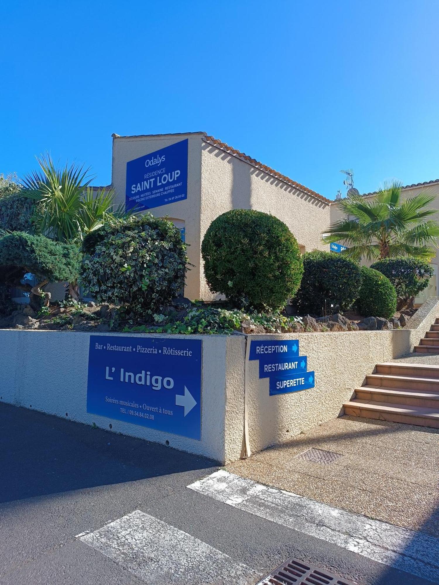 Studio Renove Dans Residence De Vacances Avec Grande Piscine Chauffee, Parking Et Terrasse Agde Eksteriør billede